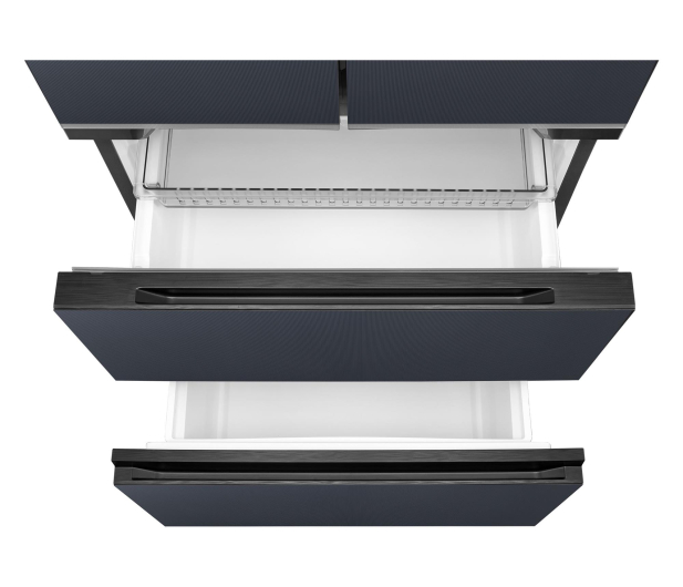 Lodówka Midea MDRF600BIE70 French Door No Frost 191cm Szare Szkło Inox Do Obudowy WiFi 435L - 1525852 - zdjęcie 8